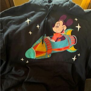Disney Parks sweatshirt and sweat pants set.